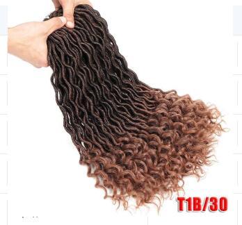 Faux Locs Crochet Ombre Synthetic Braiding Hair