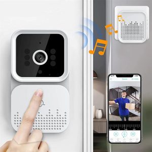 ~Video Doorbell Wireless Wifi Intercom System Home Monitor Remote Camera