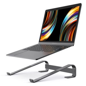 Laptop Stand Aluminium Portable Removable Laptop Rise Ventilated Detachable Ergonomic Laptop Holder