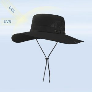 Embroidered Shade Men's Breathable Outdoor Hiking Hat