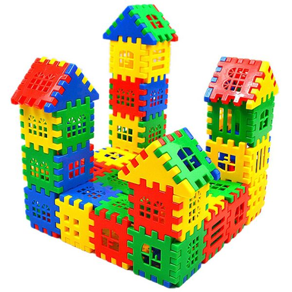 House Building Blocks, Children's Educational Early Education Toys, Assembling