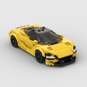 ~MOC Building Blocks F29 MCLUNE 720s Creative Game Car Model